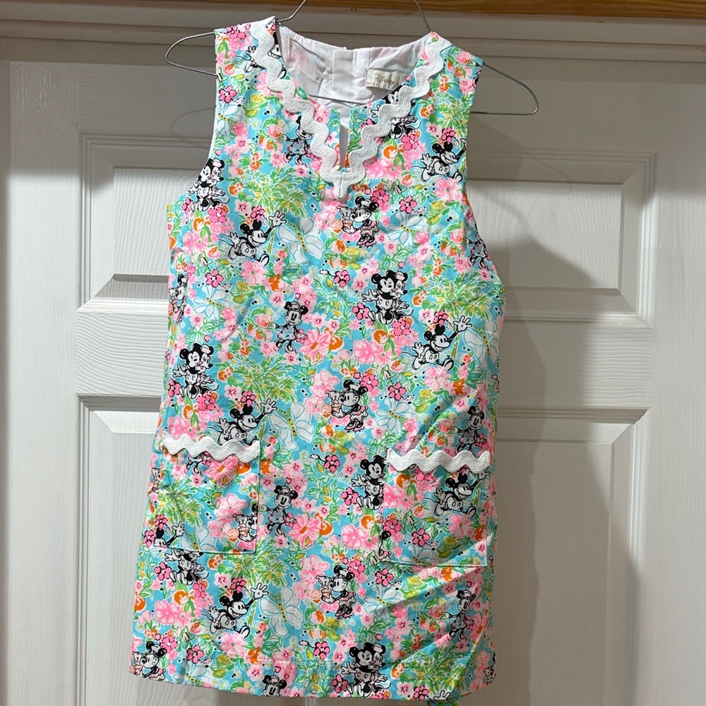 Lilly Pulitzer Kids Dress with Floral and Character Print